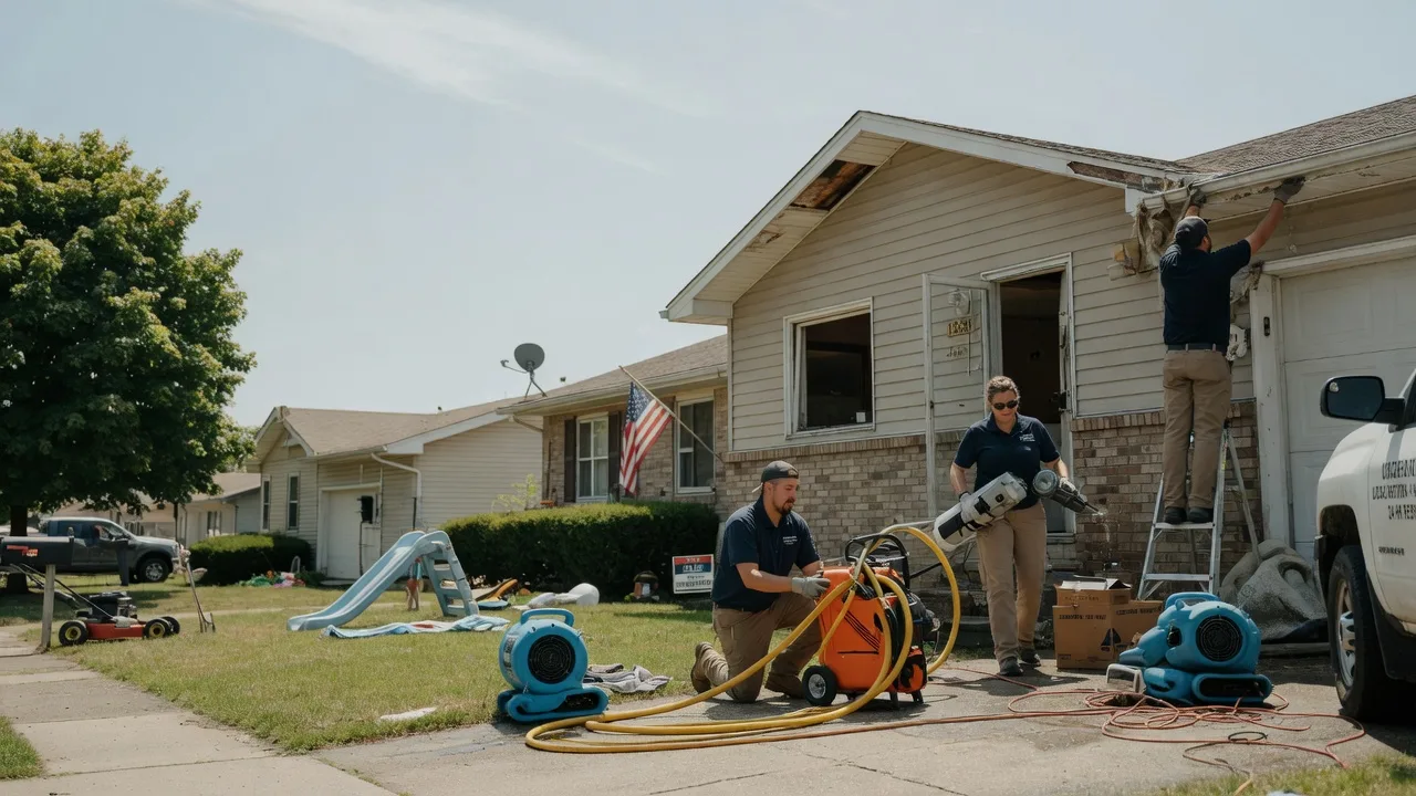 Water Damage Restoration in Bulger, PA near me